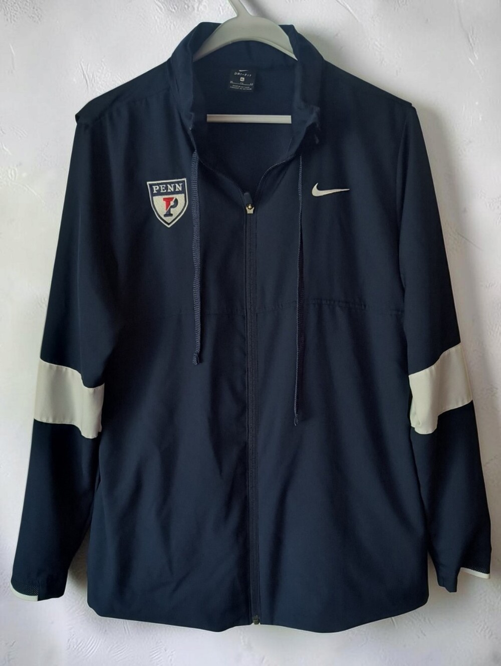 Nike Dri-FIt University Of Pennsylvania Full Zip Hooded Training Jacket XL